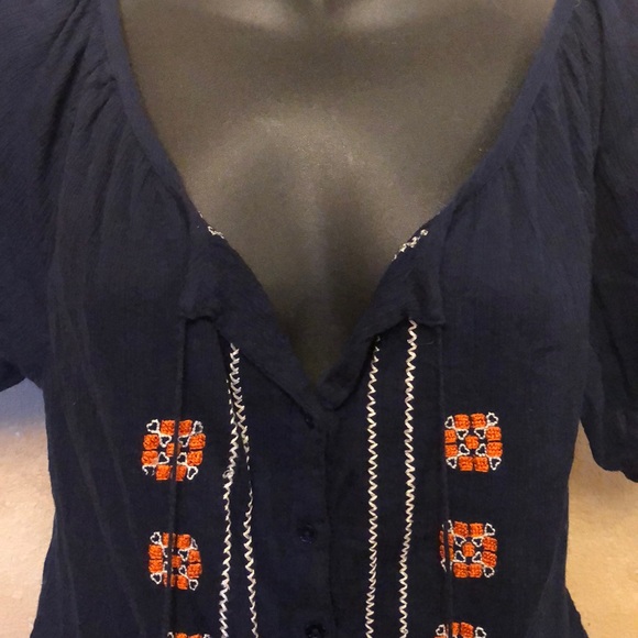 ASO Twilight Bella Swan Joie Signe embroidered top S - Picture 3 of 5